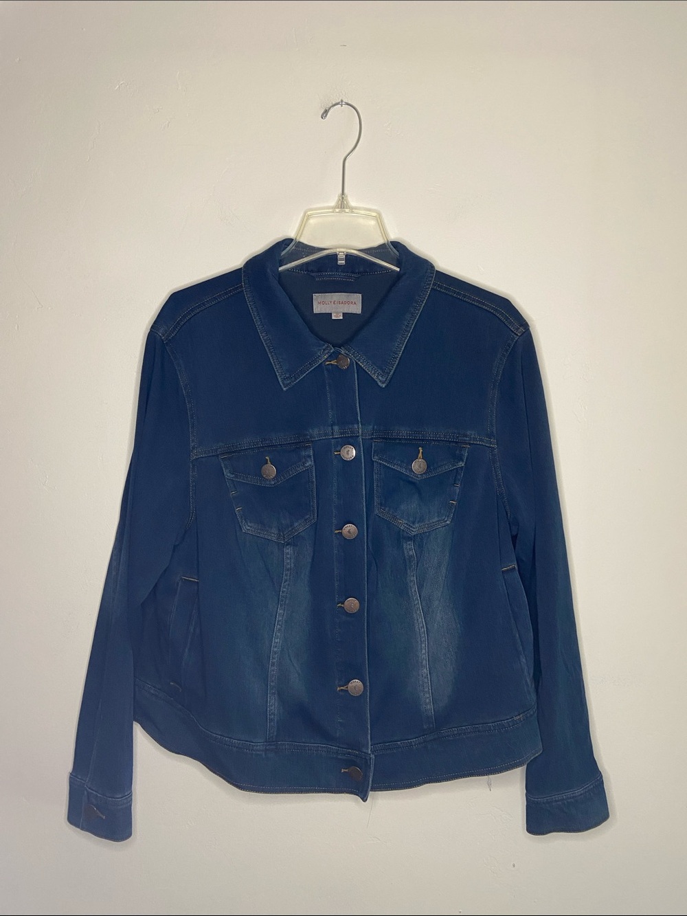 Molly & Isadora Women's Blue Denim Jeans Jacket